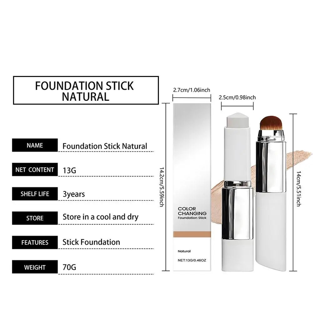 Magic Skin™ Color‑Changing Foundation Stick